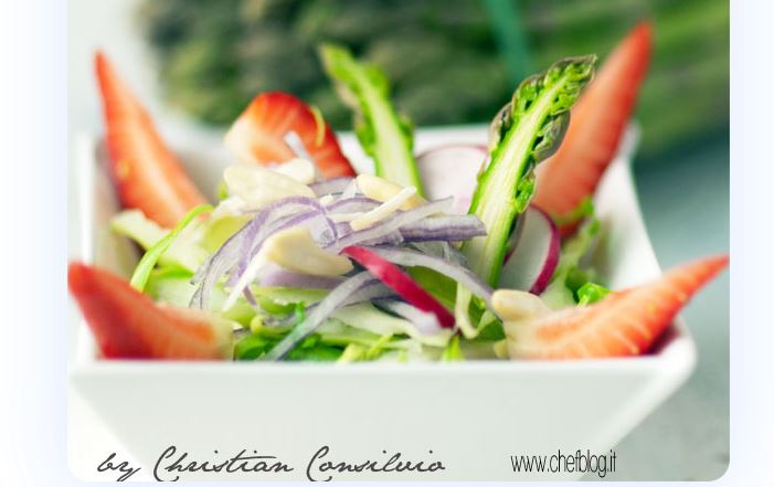 insalata asparagi crudi